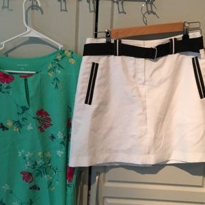 White golf/tennis skirt